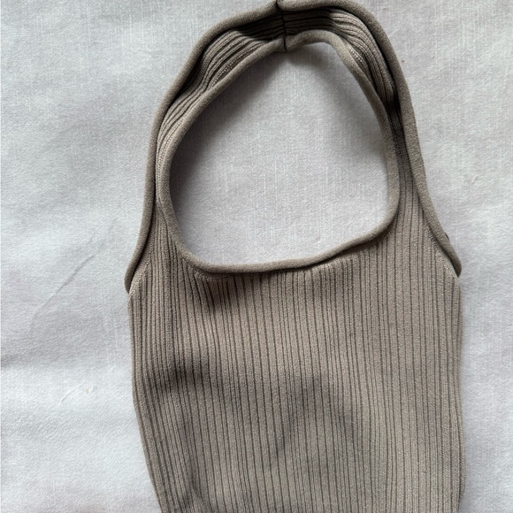 DISSH Taupe Ribbed Maxi Dress - Picture 2 of 5